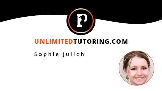 Meet the Tutors - Sophie Julich