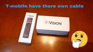 T-mobile TV TVision Unboxing