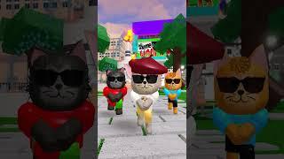 коты бомжи стали богатыми в роблокс #Shorts #roblox #роблокс #анимация