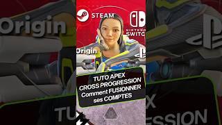 APEX TUTO CROSS PROGRESSION Comment FUSIONNER ses COMPTES #apex #apexlegends #apextuto