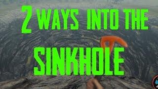 The Forest Sinkhole How to get down