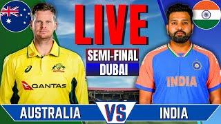 India vs Australia, Semifinal | Live Cricket Match | IND vs AUS | Champions Trophy | Analyse