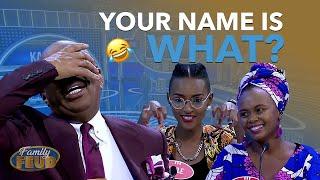 Your Name Is What? EPIC NAME FAILS!!! | Steve Harvey The Struggle Is Real | Family Feud Africa