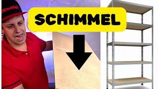 Schwerlastregal MDF  Achtung  Schimmel  Magnet  Testbericht nach 3 Monaten