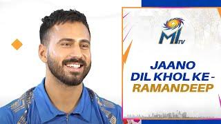 Jaano Dil Khol Ke - Ramandeep Singh | Mumbai Indians