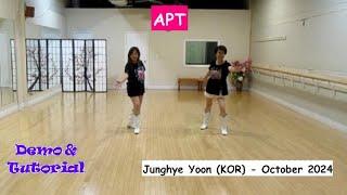 APT - Line Dance (Dance & Teach) | Junghye Yoon | Regina Cheung