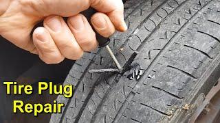 Tire Plug Repair Kit Tutorial