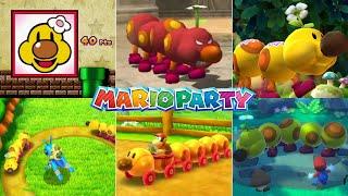 Evolution Of Wiggler & Flutter Minigames In Mario Party Games [2000-2018]