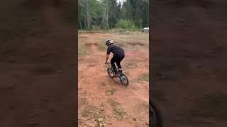 Fail on backyard jumps #flyracing #jump #bmx #bike