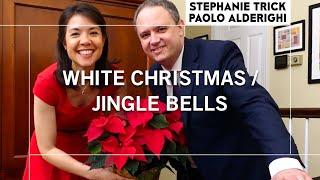 WHITE CHRISTMAS / JINGLE BELLS | Stephanie Trick & Paolo Alderighi