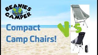 Trekology high back camp chair vs nice c chair vs vango micro chair vs helinox chair 2