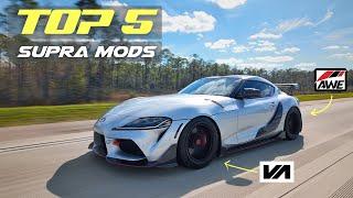 TOP 5 Must Have Mods For A Better Supra Experience  | My Favorite Supra Upgrades