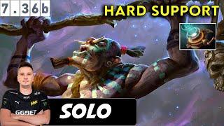 Solo Witch Doctor Hard Support - Dota 2 Patch 7.36b Pro Pub Gameplay