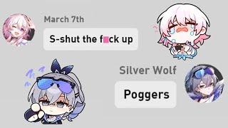 Silver Wolf chats with March 7th