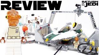 LEGO STAR WARS 7754 Home One Mon Calamari Star Cruiser REVIEW! (2009 set)