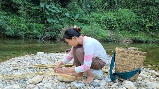 Bamboo basket weaving skills - Daily life Thuy