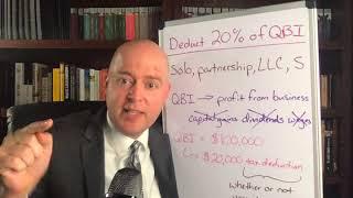 The Qualified Business Income (QBI) Tax Deduction (U.S. Tax)