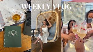 #weeklyvlog| Spend a couple days w me: gym, brunches, cooking and more!