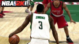 Is Brandon Jennings the most underrated PG in NBA 2K11 Play Now ONLINE in 2024?