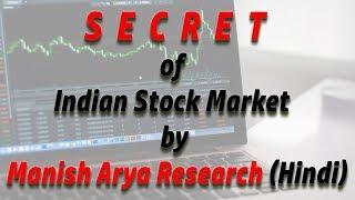 Secret of Indian stock Market by Manish Arya Research (Hindi)