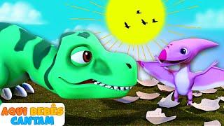 Descubra a Terra dos Dinossauros  com a Melhor Música Infantil | Aqui Bebês Cantam