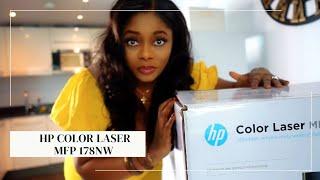 Hp Colour Laser 178Nw Wireless Printer- Unboxing and Review