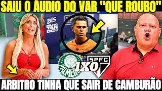 SAIU O AUDIO DO VAR! JOGO ABERTO REAGE "QUE ROUBO" RENATA E GIOVANELI CHMA A POLICIA! SÃO PAULO HOJE