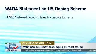 WADA issues statements on US doping informant scheme.