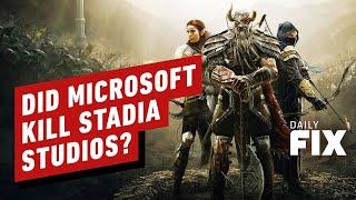 Did Google Kill Stadia Studios Because of Microsoft/Bethesda Deal? - IGN Daily Fix