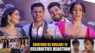 Celebrities Reaction on Khatron Ke Khiladi 14 | Shiv Thakare, Aishwarya & Neil Bhatt