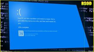 Синий экран смерти на Windows 7 8 и 10. Что делать? Как исправить?