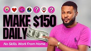 7 Secret Websites That Pays $150 Daily For Simple Tasks (Work From Home Easy Jobs)