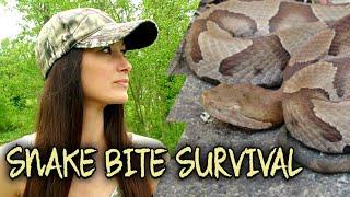 SURVIVE A SNAKEBITE WITH THIS PLANT #BUSHCRAFTING #HOWTOSURVIVEASNAKEBITE