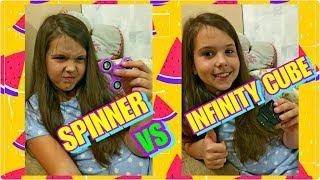 Игрушка антистресс бесконечный кубик или спиннер? Infinity Cube VS Spinner!