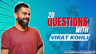 20 Questions With Virat Kohli | Virat Kohli Interview