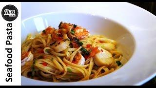 Seafood Pasta (Greek seafood pasta that is!) by Theo Michaels