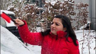 Surviving A Day Of Snow Storm In Germany | Indian Family In Germany 