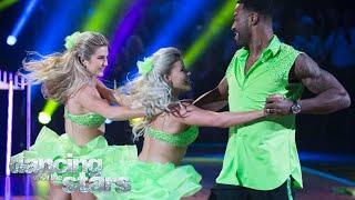 Calvin Johnson Jr. and Lindsay Arnold Trio Salsa w/Witney Carson (Week 10) | Dancing With The Stars