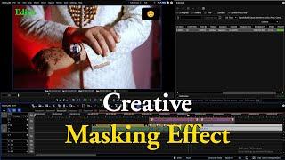 Creative Masking Effect |  Wedding Teaser | in Edius Me Full Tutorial || Transition Effect