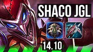 SHACO vs VOLIBEAR (JGL) | 68% winrate, Legendary, 21/4/6 | BR Master | 14.10