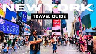 NEW YORK Travel Guide 2024 in Hindi | Best Things to do in NEW YORK| NYC Tourist Places To See Hindi