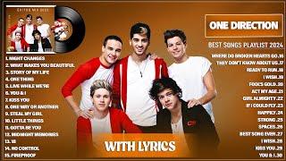 One Direction (Lyrics) - Greatest Hits Full Album - TOP 100 Songs of the Weeks - Best Playlist 2024