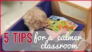 Energetic Preschoolers? 5 Important Tips for a Calmer Classroom