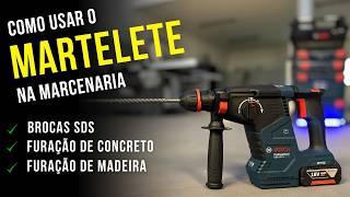 Martelete Eletropneumático - A ferramenta PERFEITA para furar Concreto e Madeira com facilidade