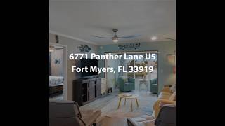 6771 Panther Lane U5 Fort Myers FL 33919 | 2 Bedroom Condo For Sale