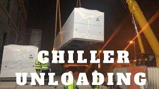 Chiller Unloading | Air Cooled Chiller Unloading | Chillers | By MEP Tech Tips