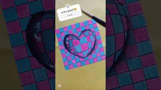 #shorts #satisfying #art #drawing #video #heart