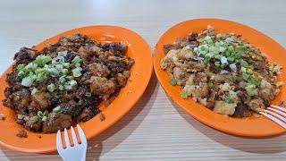 Commonwealth Crescent Food Centre. Liang Liang Fried Carrot Cake.