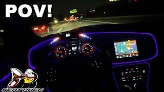 LATE NIGHT SCATPACK DRIVE POV *CUTTING UP*