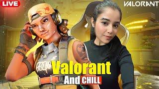 Valorant live with Sabrina Gaming #india